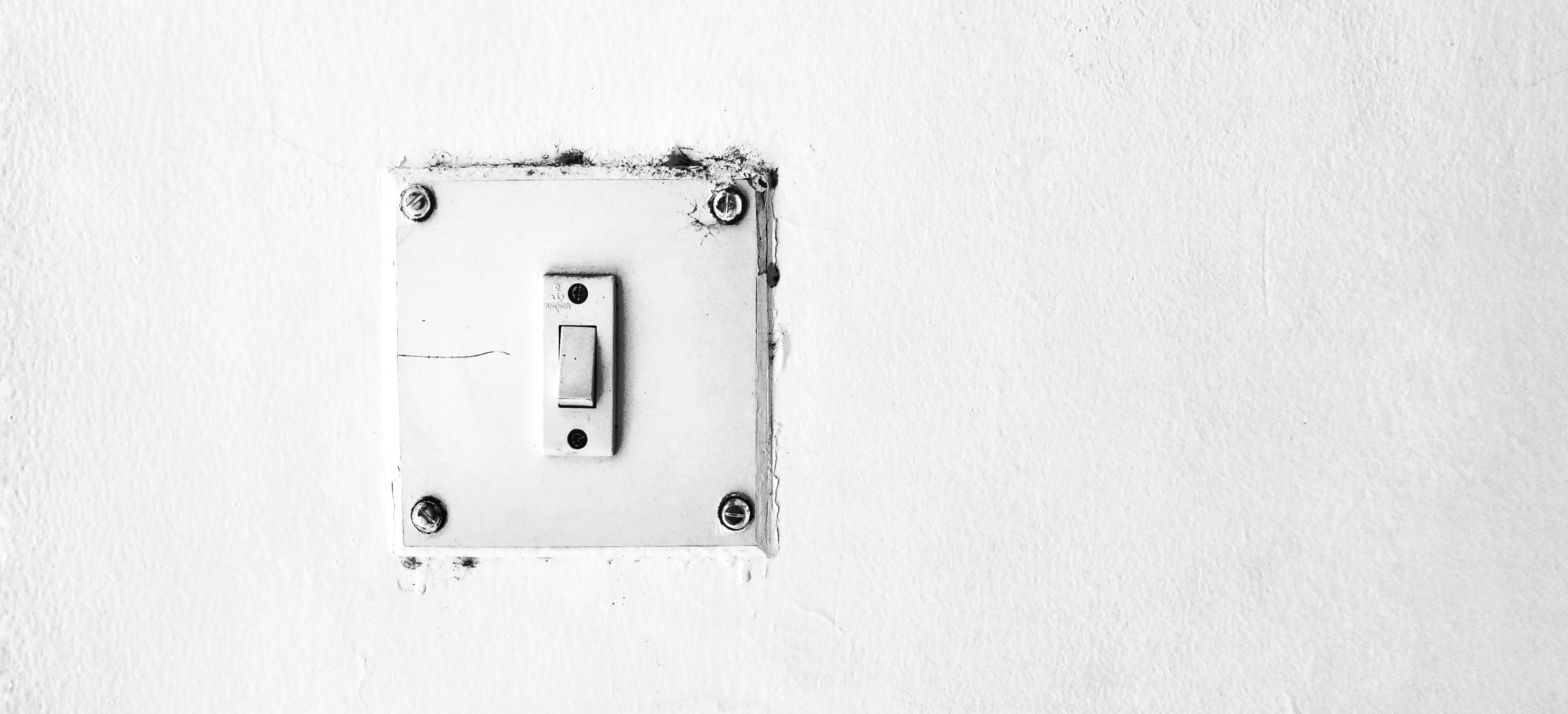 Old wall switch